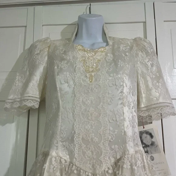 Vintage Jessica McClintock Gunn Sax Girls Dress Size 10 - Picture 3 of 8